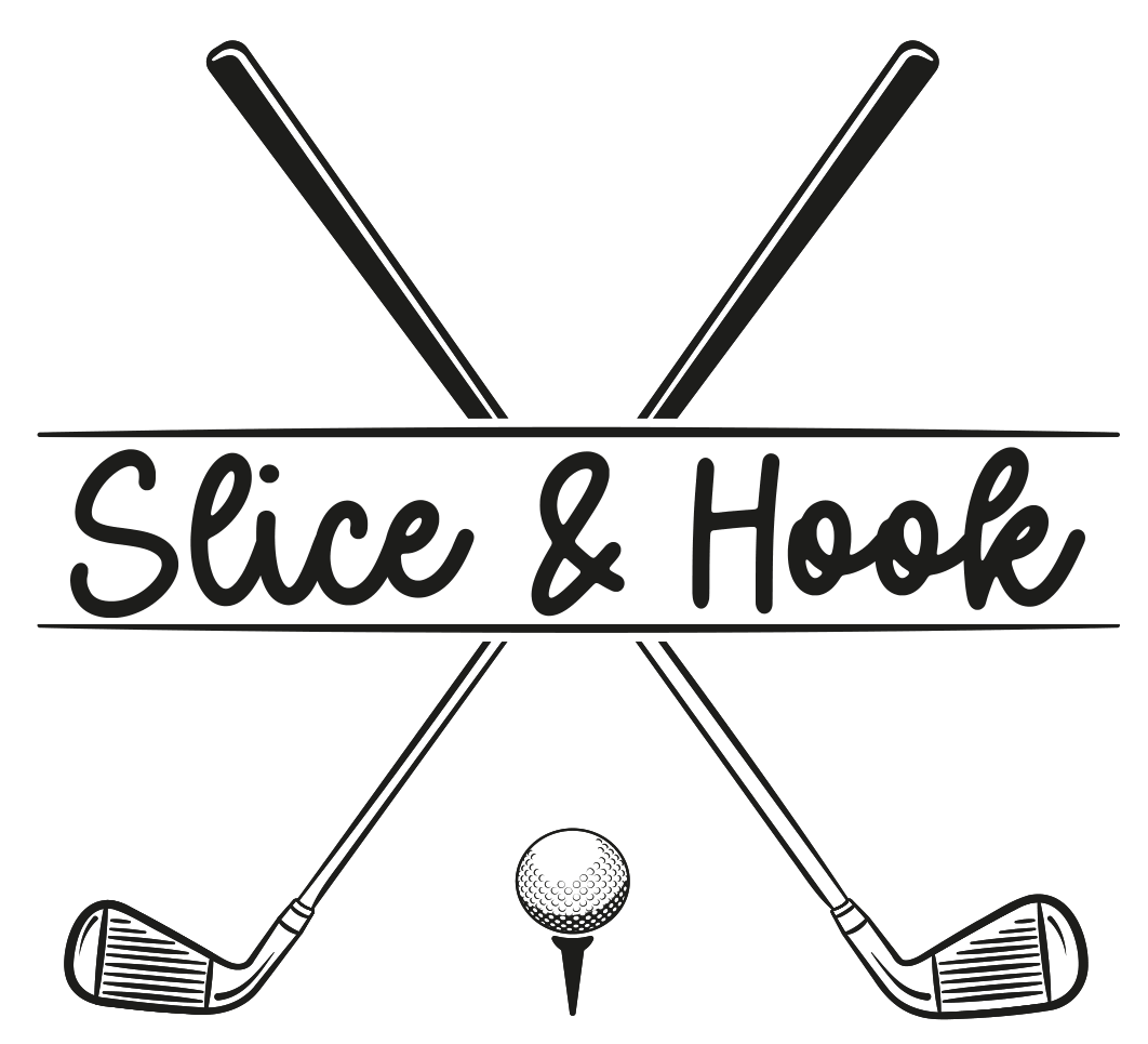 Slice & Hook – gekreuzte Golfschläger